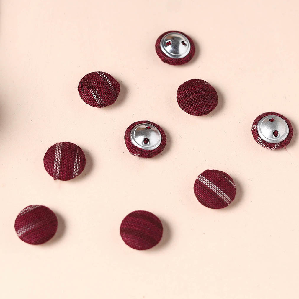 Buttonbaaz Handmade Fabric Button Small