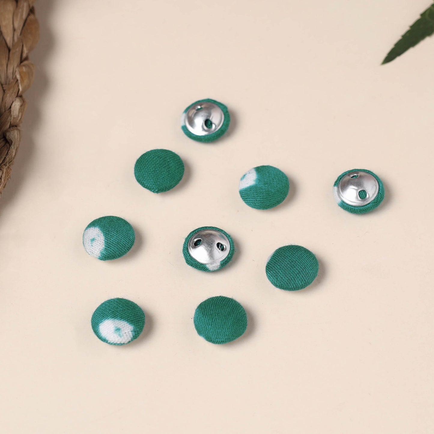 Buttonbaaz Handmade Fabric Button Small
