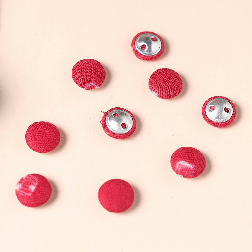 Buttonbaaz Handmade Fabric Button Small