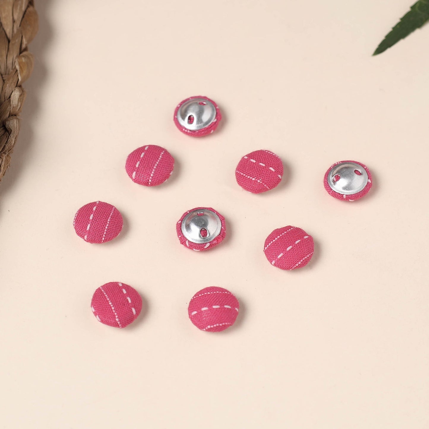 Buttonbaaz Handmade Fabric Button Small