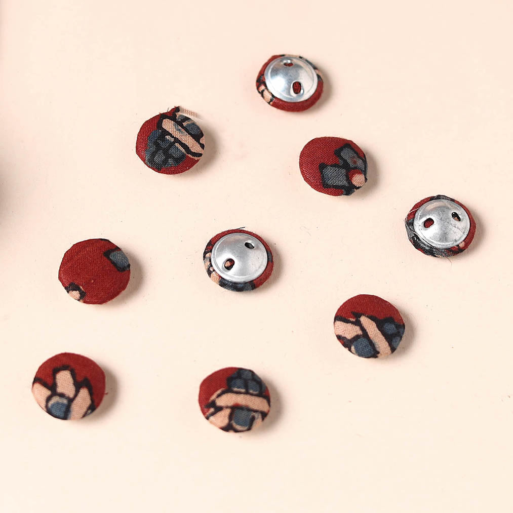 Buttonbaaz Handmade Fabric Button Small