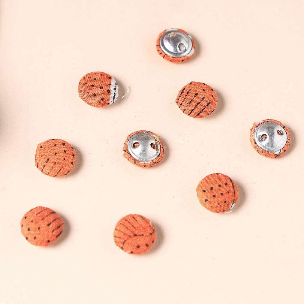 Buttonbaaz Handmade Fabric Button Small