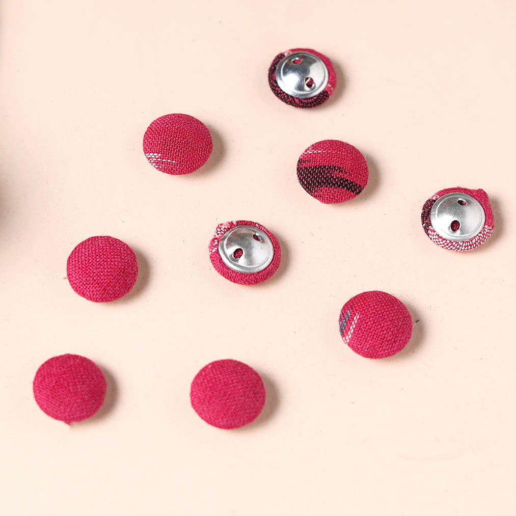 Buttonbaaz Handmade Fabric Button Small