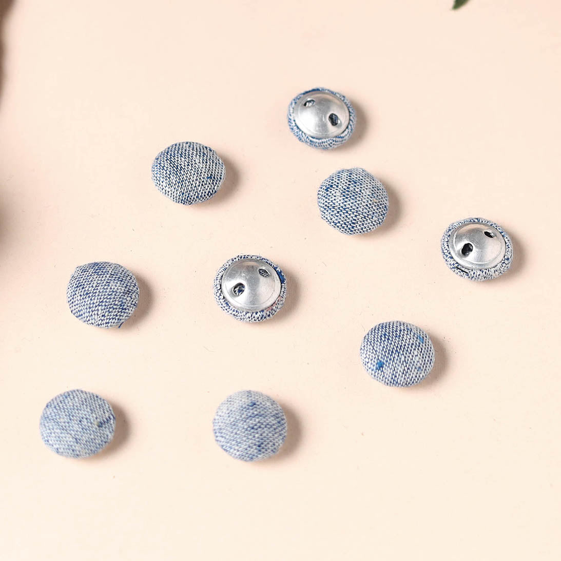 Buttonbaaz Handmade Fabric Button Small