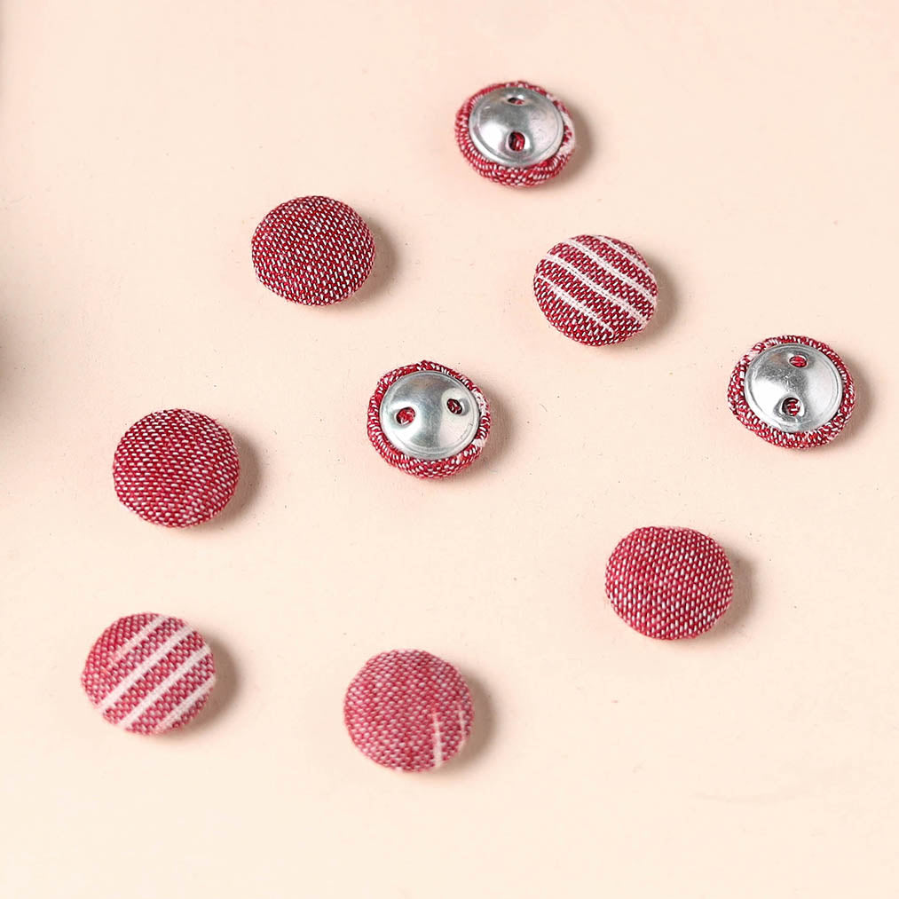 Buttonbaaz Handmade Fabric Button Small