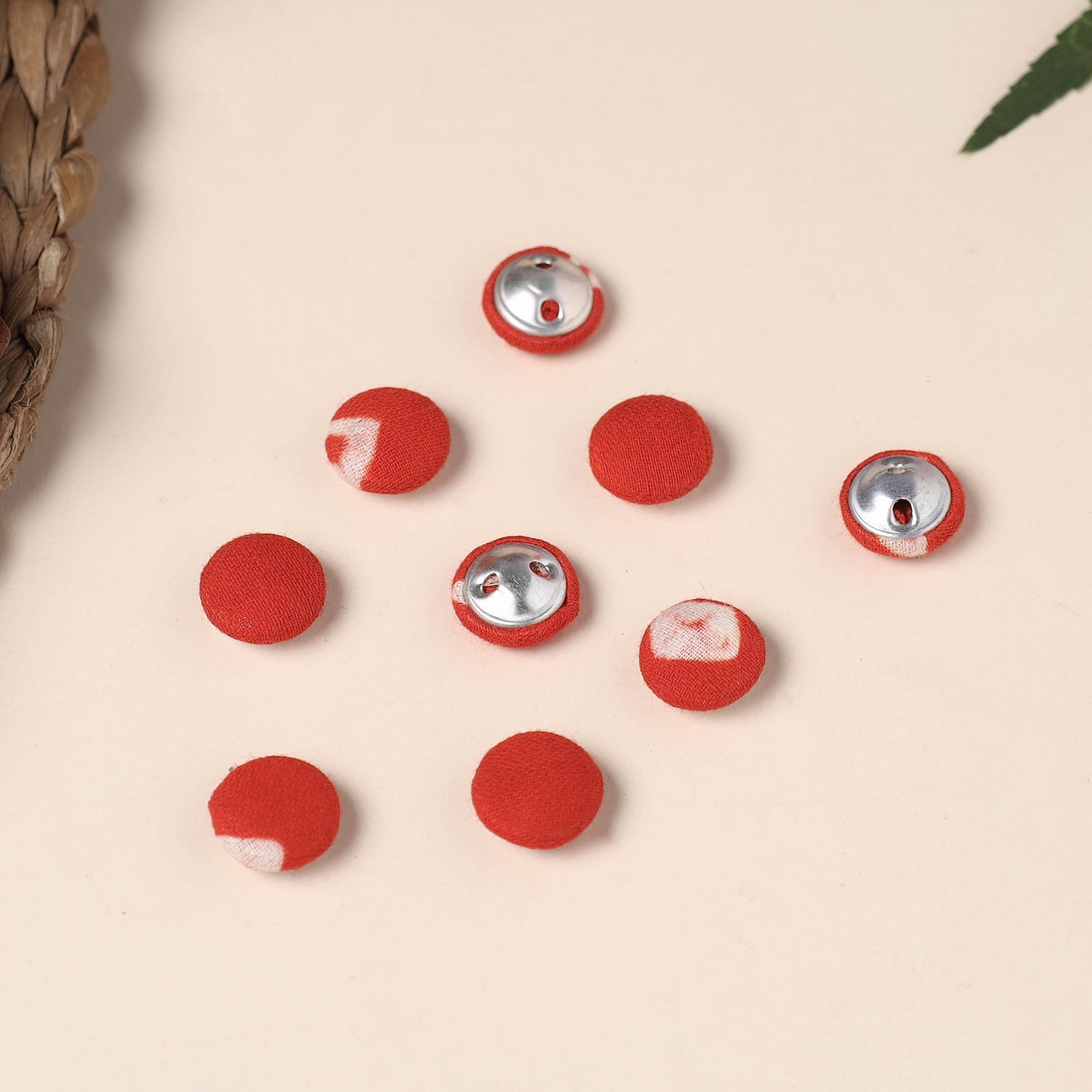 Buttonbaaz Handmade Fabric Button Small