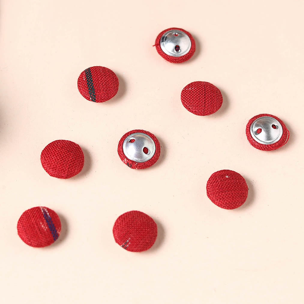 Buttonbaaz Handmade Fabric Button Small