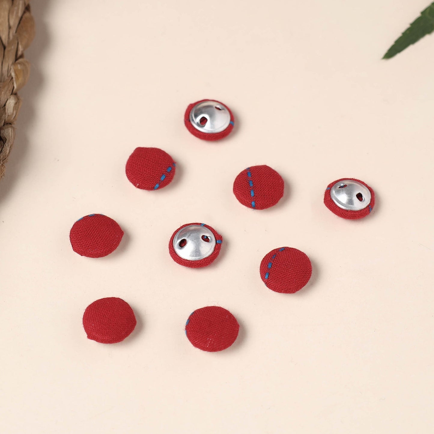 Buttonbaaz Handmade Fabric Button Small