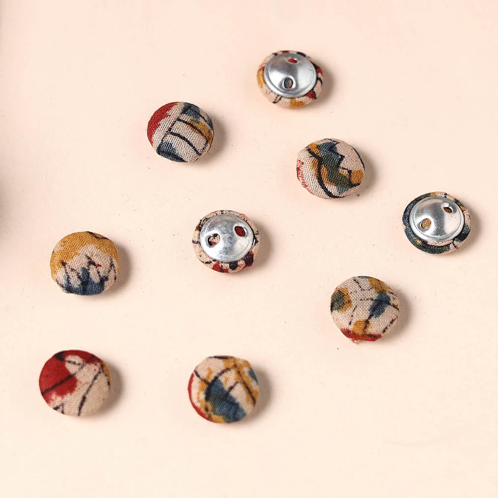 Buttonbaaz Handmade Fabric Button Small