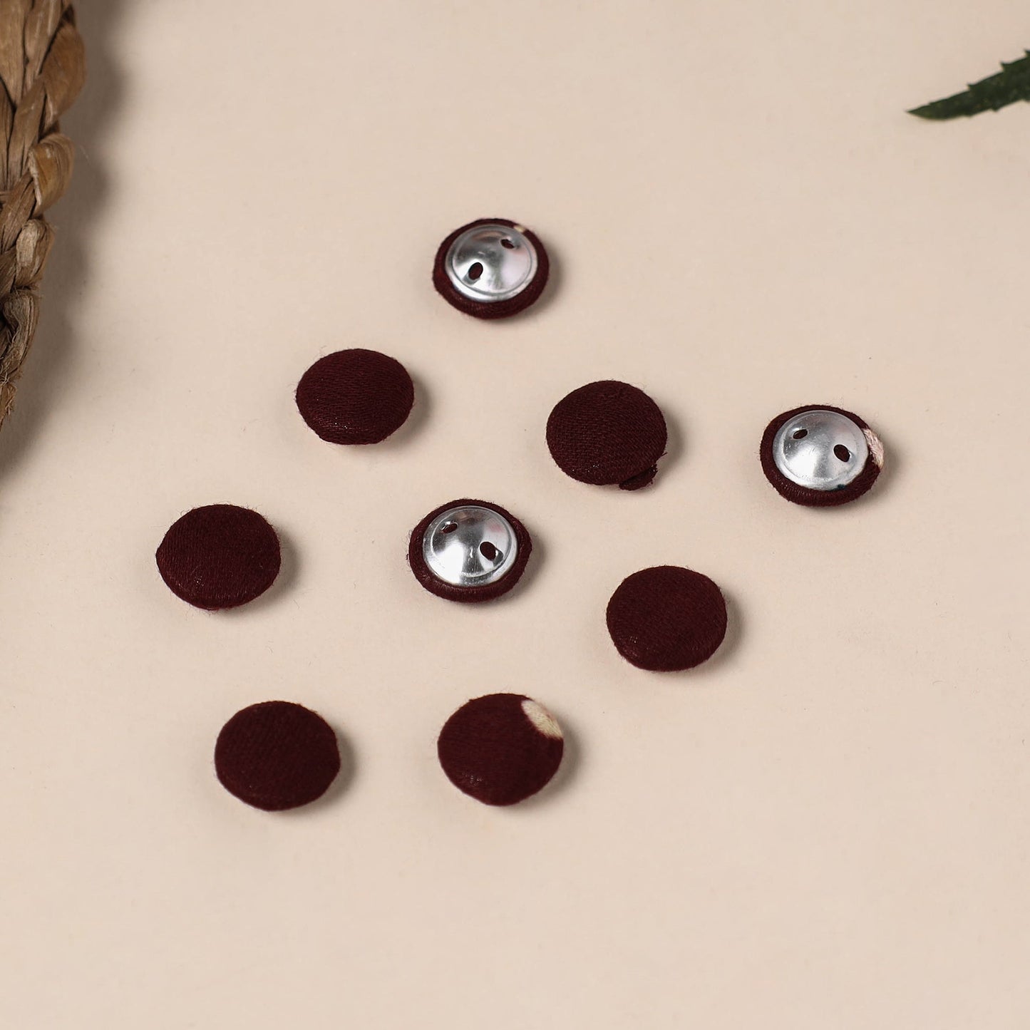 Buttonbaaz Handmade Fabric Button Small