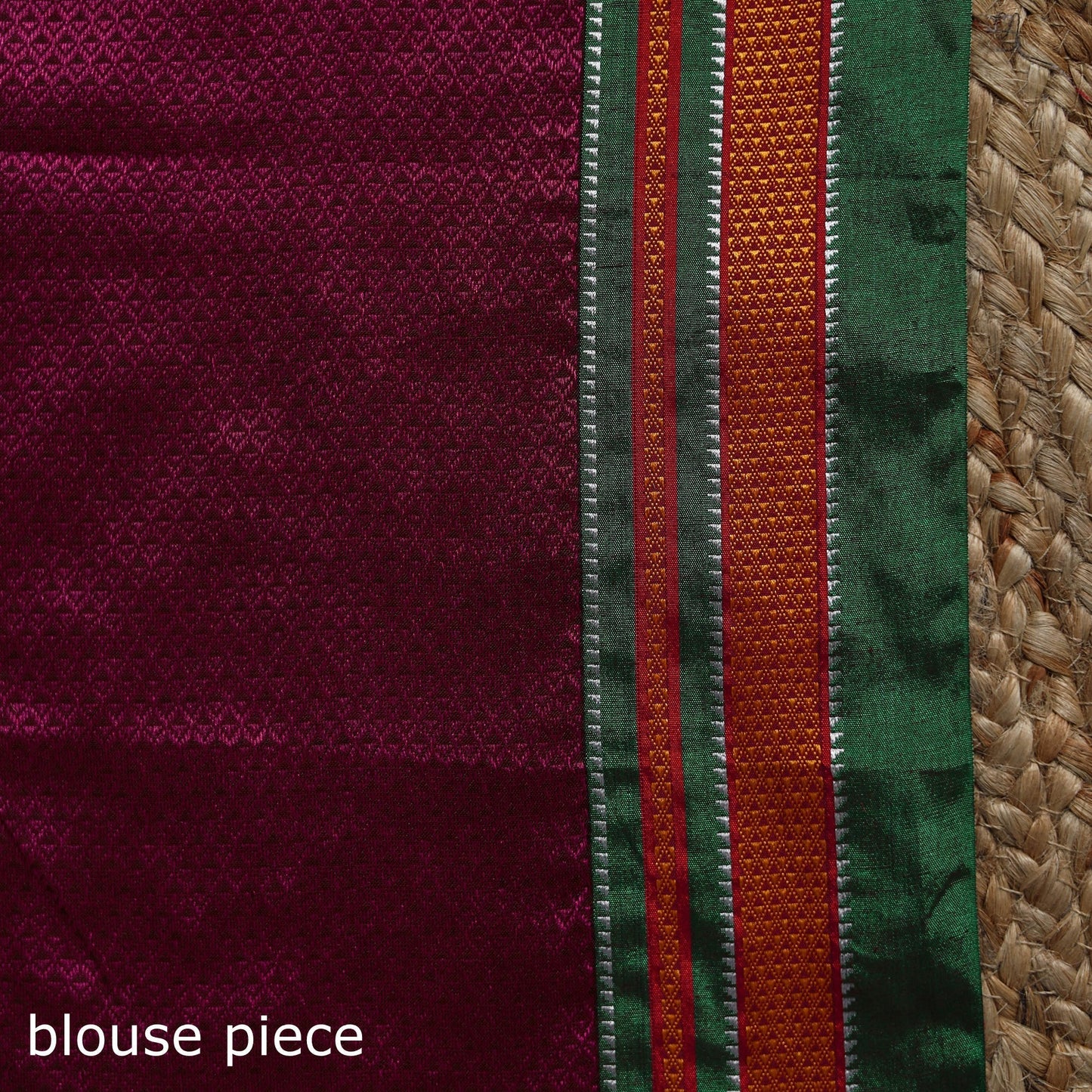 Silk cotton khun saree with ilkal pallu chikki paras border