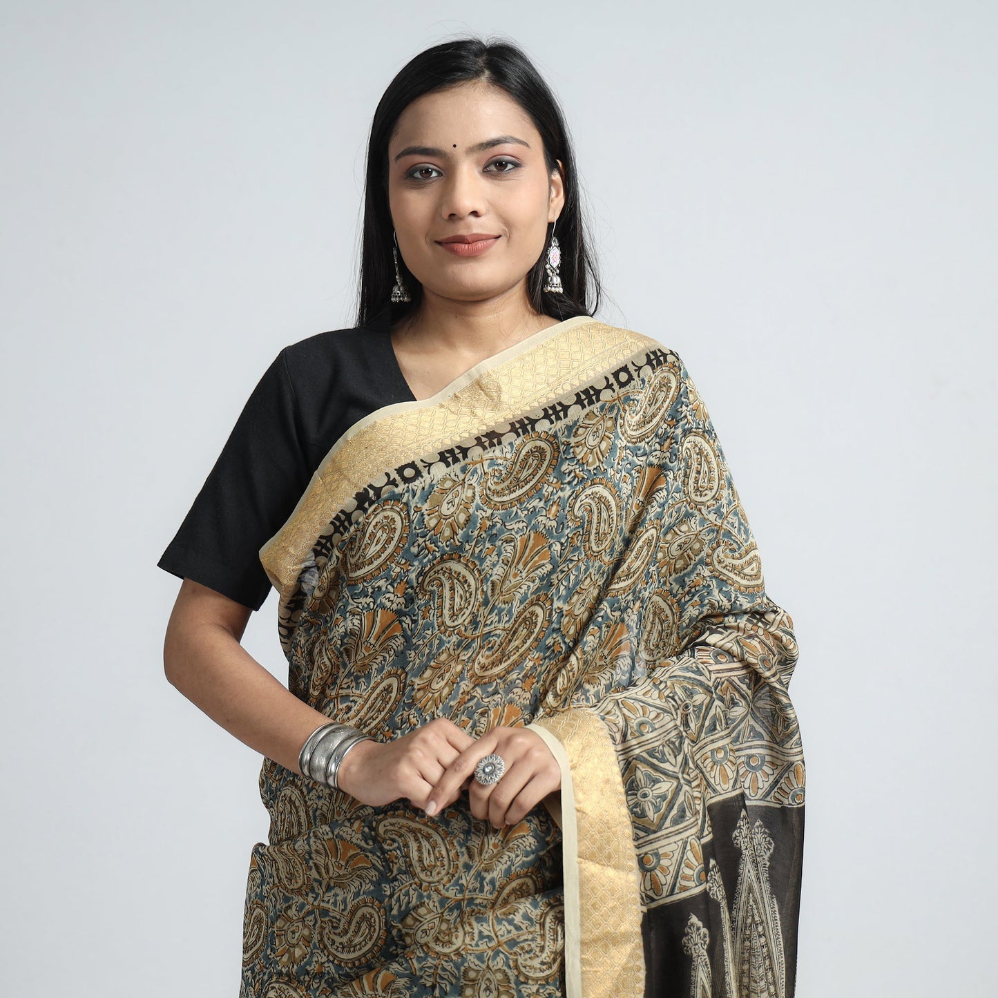 kalamkari Saree
