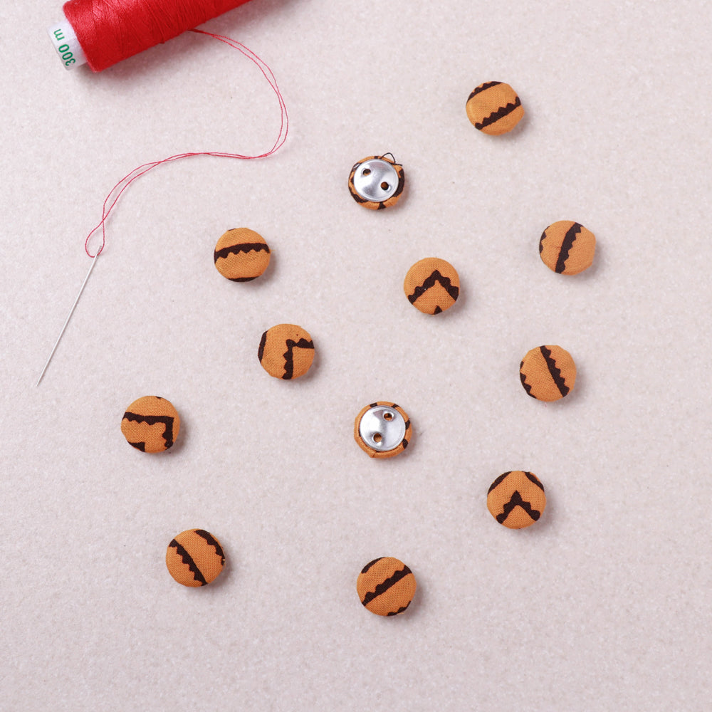 Buttonbaaz Handmade Fabric Button