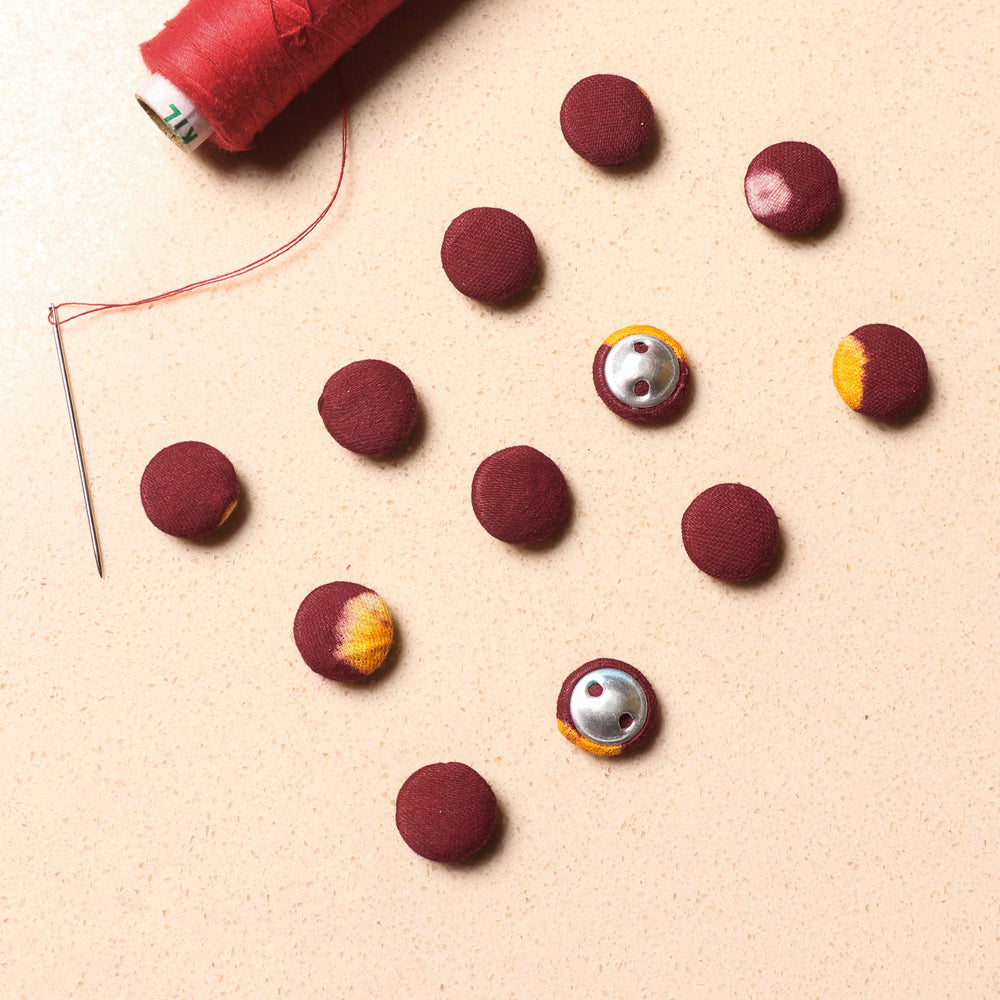 Buttonbaaz Handmade Fabric Button