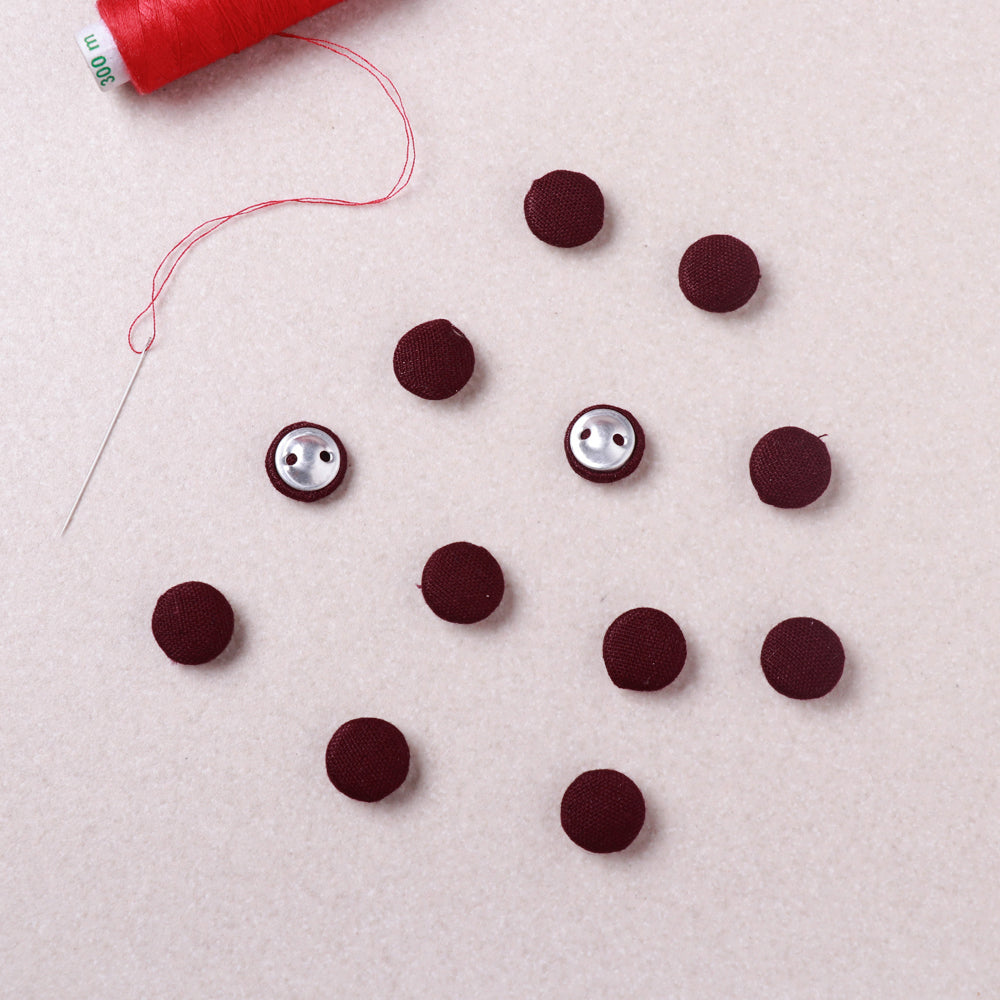Buttonbaaz Handmade Fabric Button