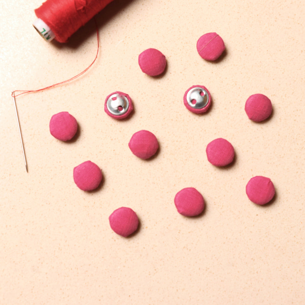 Buttonbaaz Handmade Fabric Button