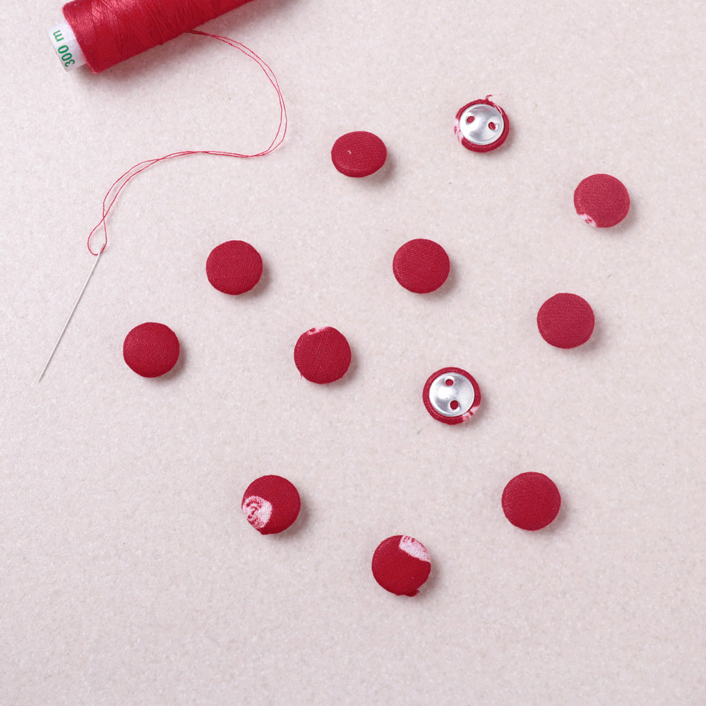 Buttonbaaz Handmade Fabric Button