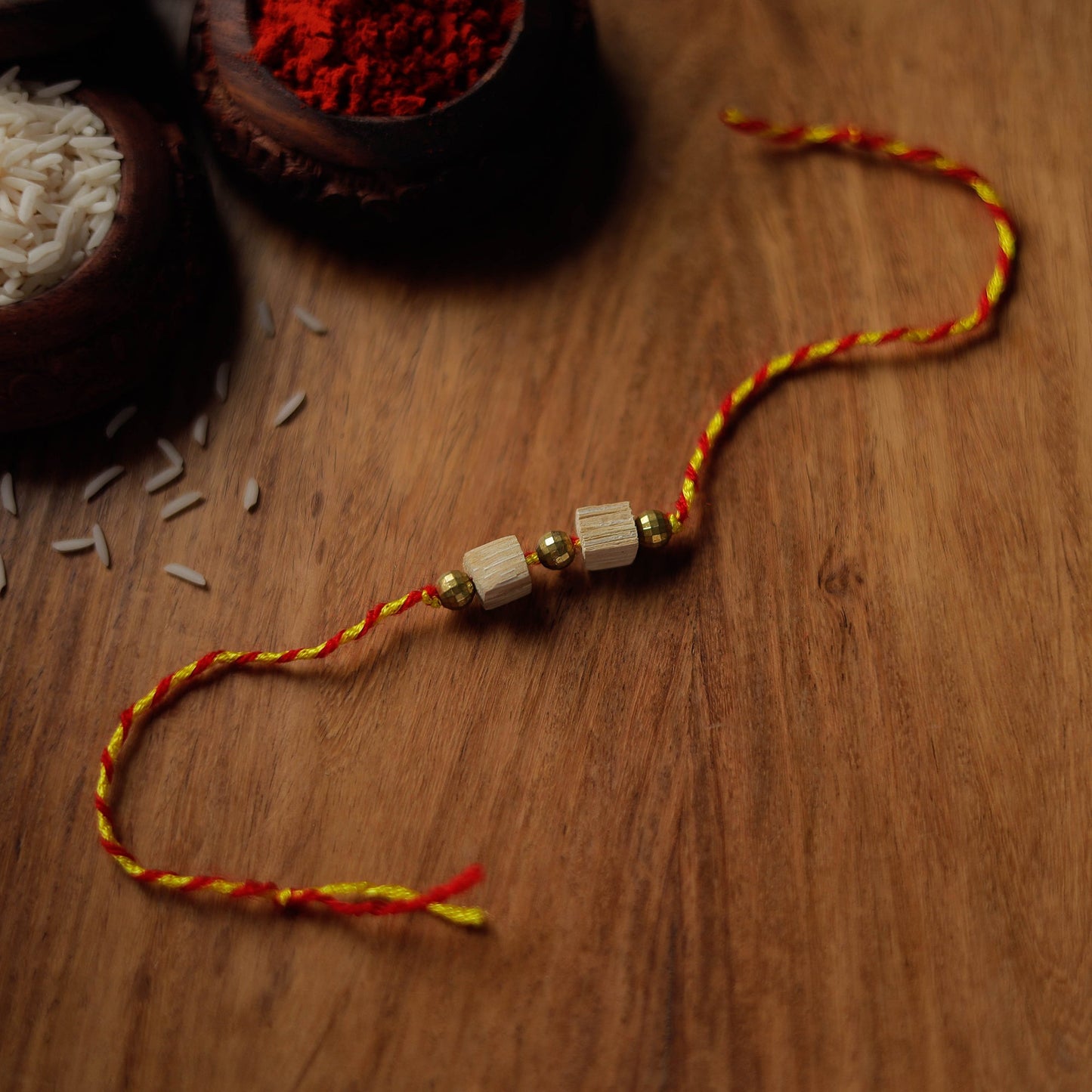 Handmade Bamboo Craft Beadwork Rakhi by Baansuli 23