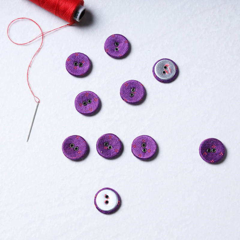 Buttonbaaz Handmade Fabric Button