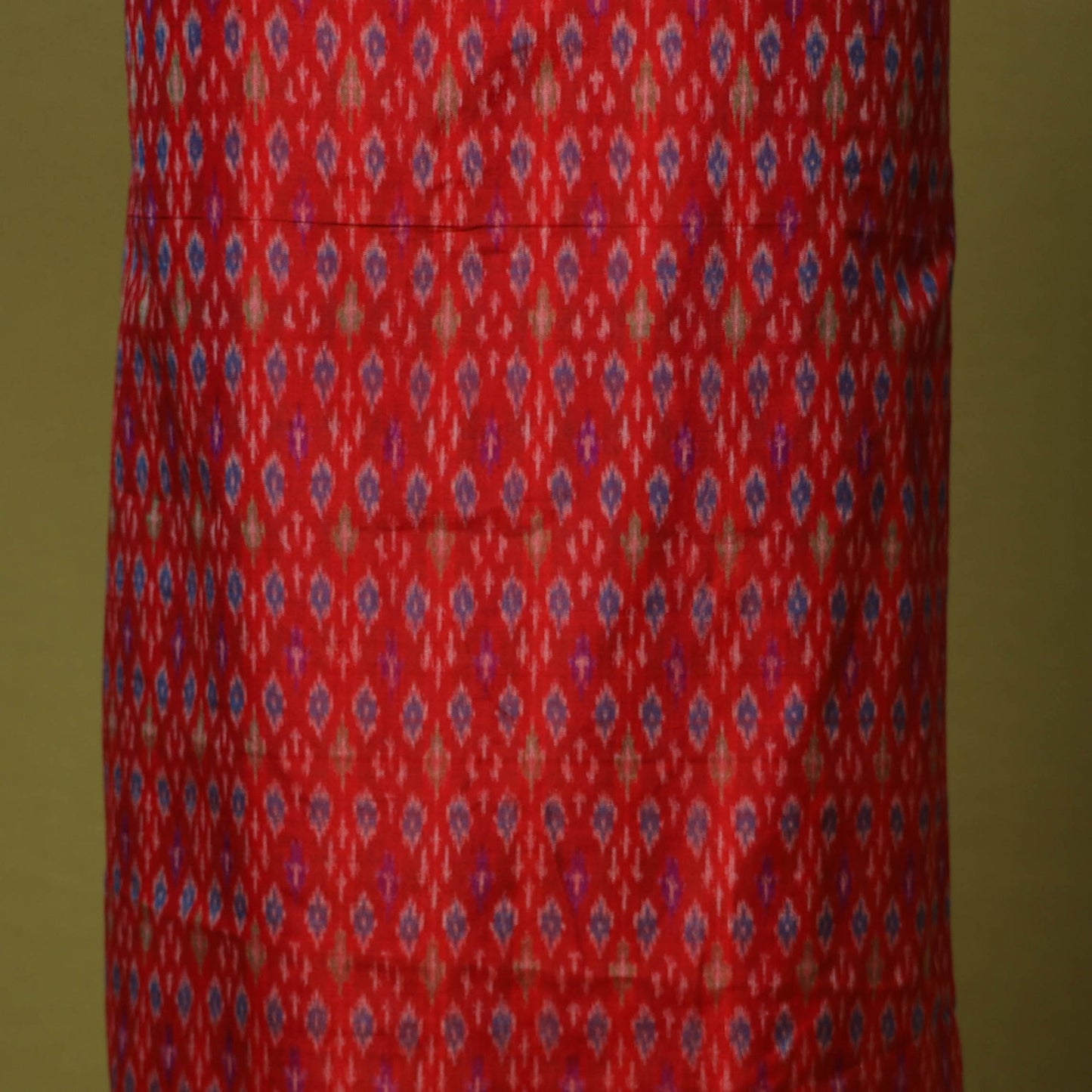 2pc unstitched handloom sico pochampally ikat dress