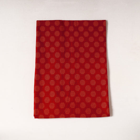 Red - Jacquard Prewashed Cotton Precut Fabric (0.75 meter) 16