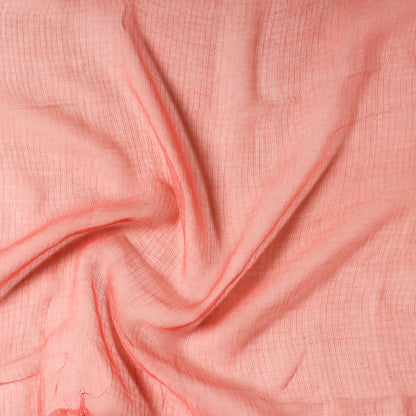 Red - Kota Doria Weave Plain Cotton Precut Fabric (2 meter) 17
