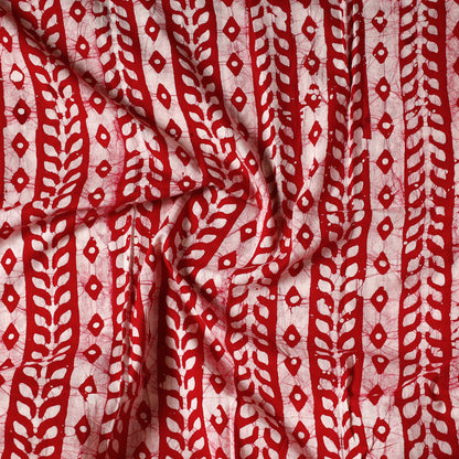 Hand Batik Printed Cotton Precut Fabric  (1.8 meter) 50