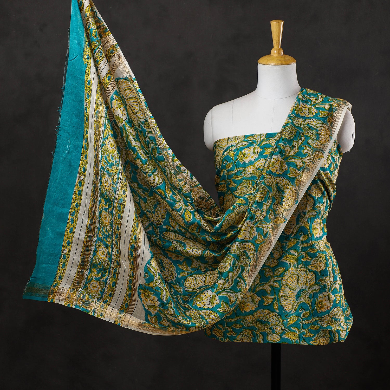 Maheshwari Silk Suit Material