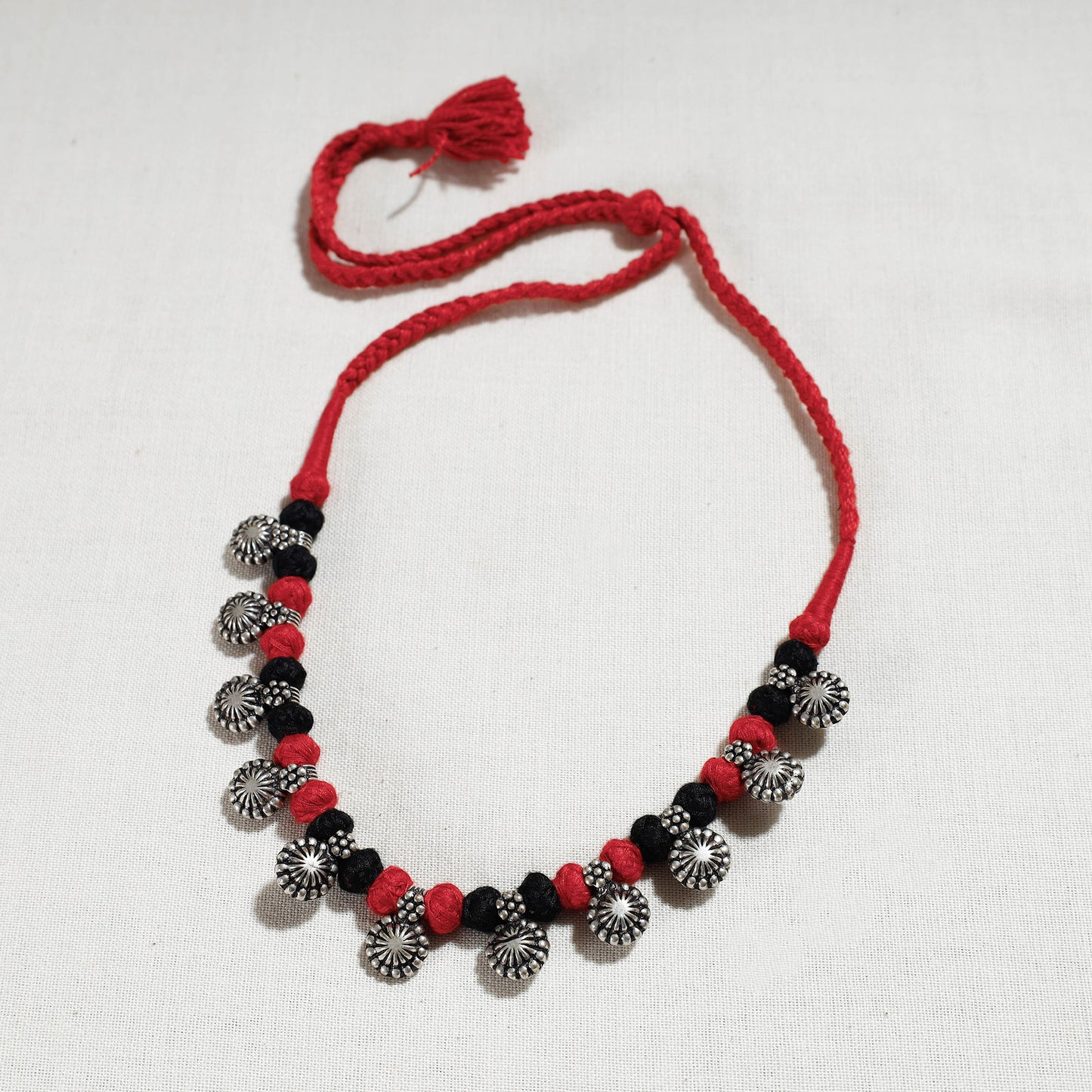 Patwa Thread & Bead Work Necklace by Kailash Patwa 23