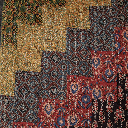 ajrakh quilt / blanket
