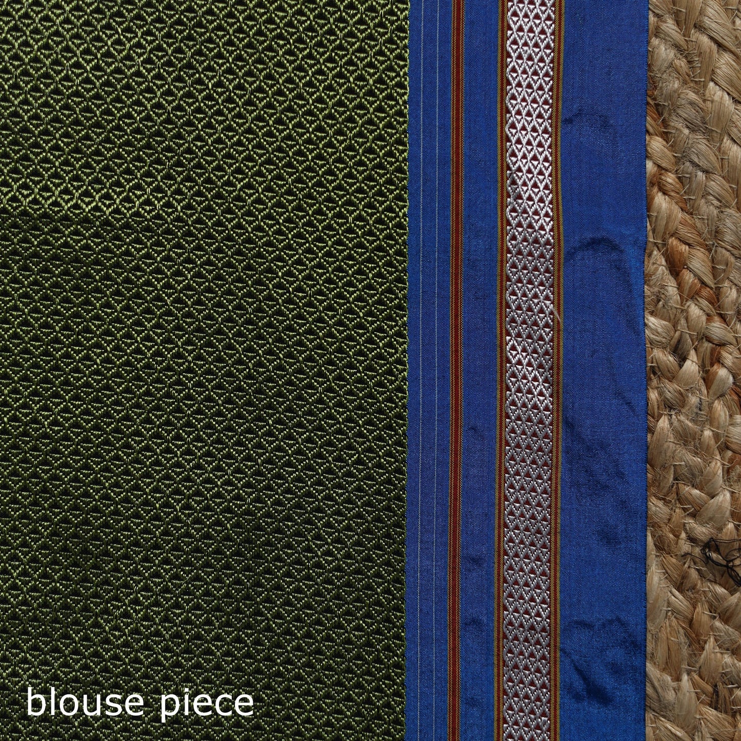 Nath work silk cotton khun saree 10 - handcrafted