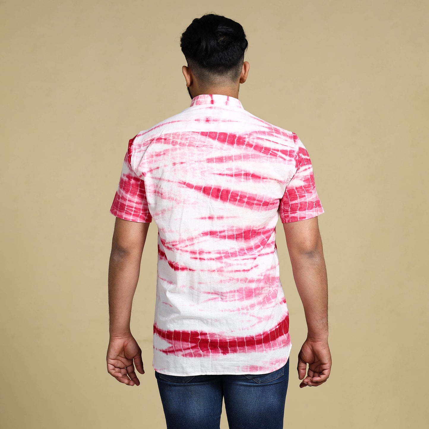 Shibori men shirt