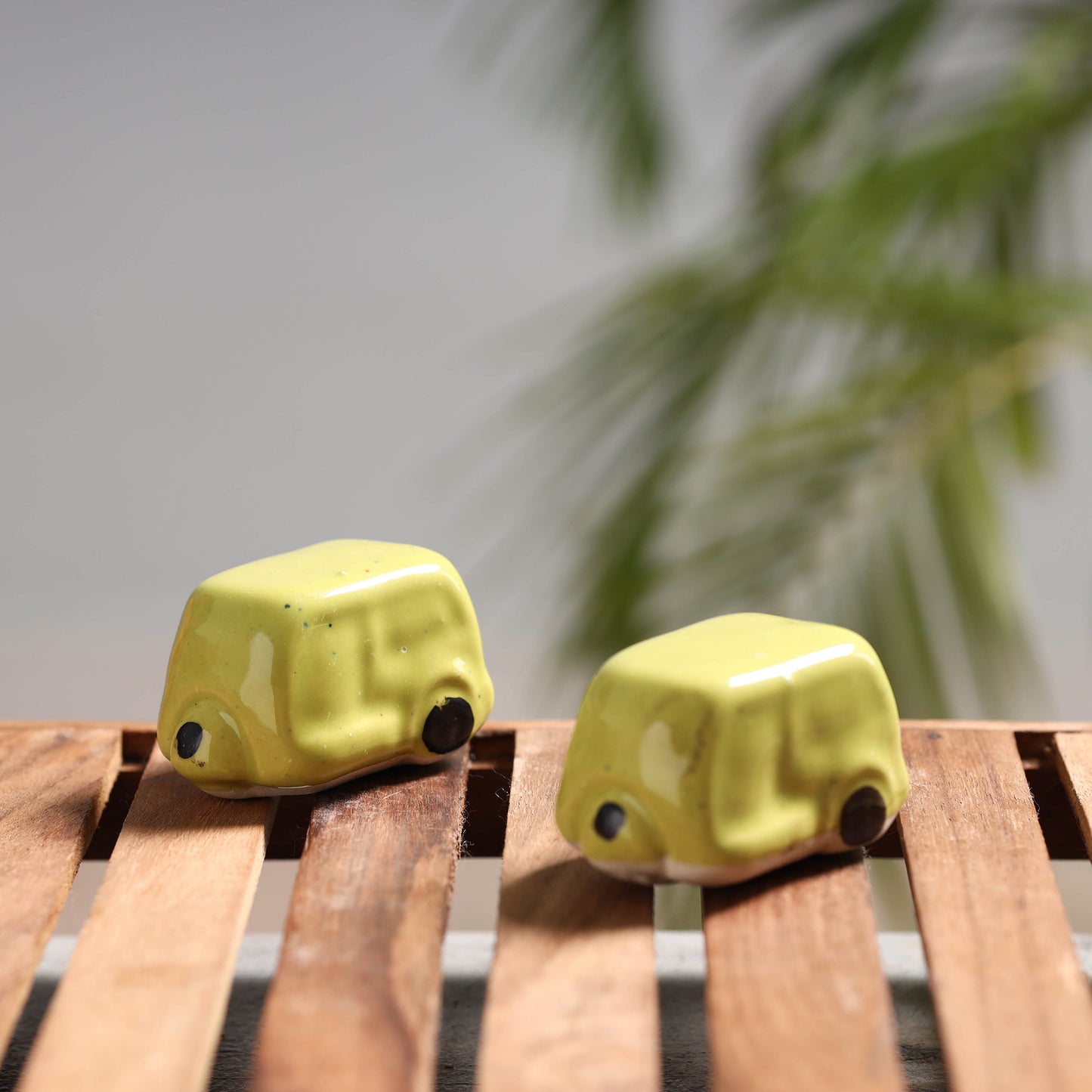Handcrafted Ceramic Toys (Set of 2)