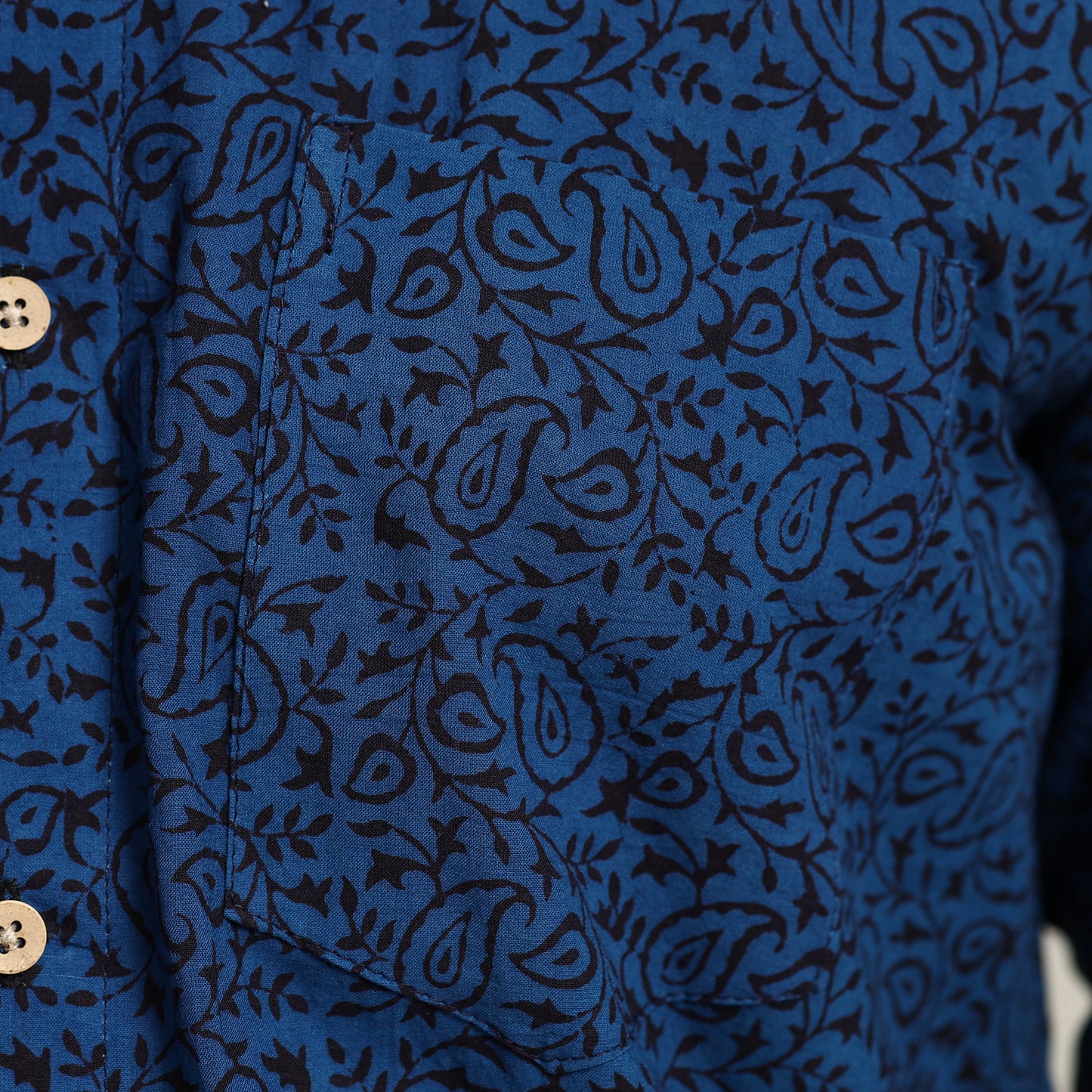 Block printed men shirt