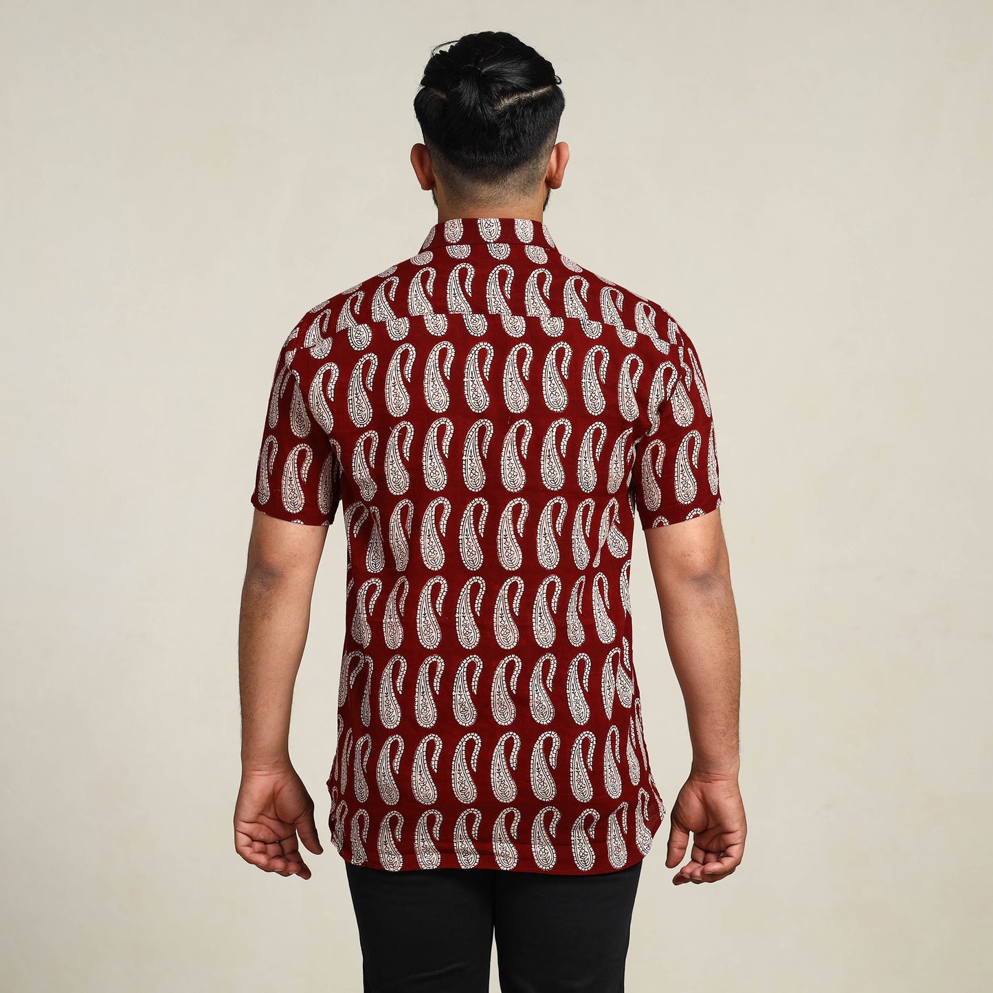 Block Printed men shirt