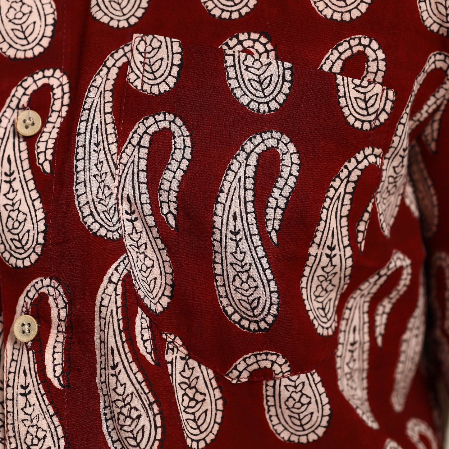 Block Printed men shirt