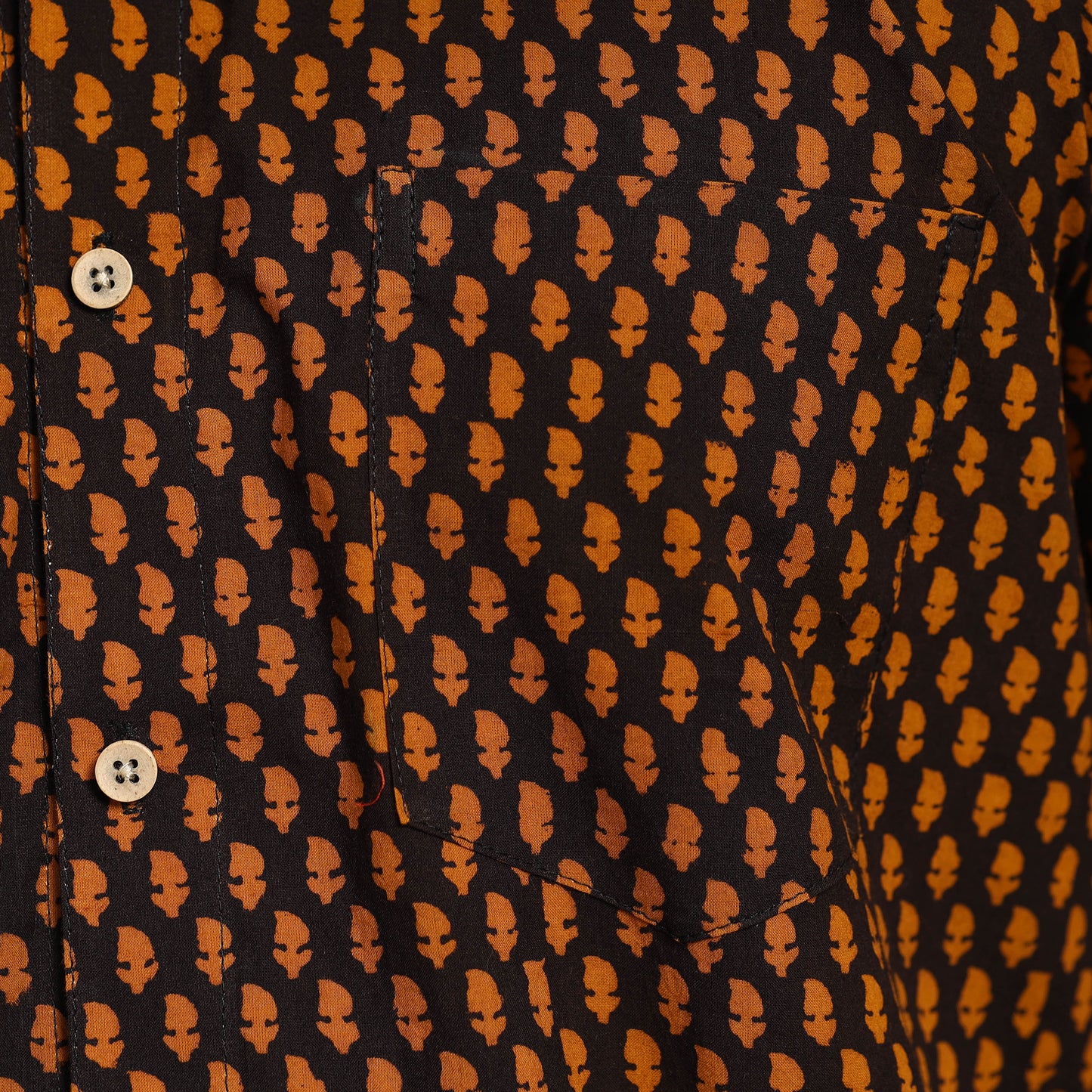 Block Printed men shirt
