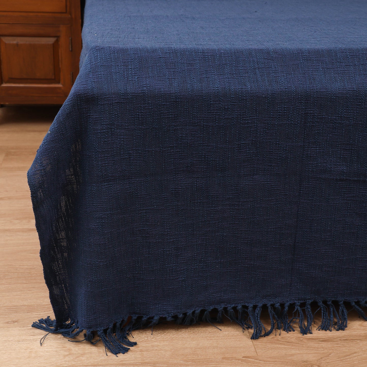 Bijnor Pure Handloom Cotton Double Bed Sheet (108 x 90 in) 15