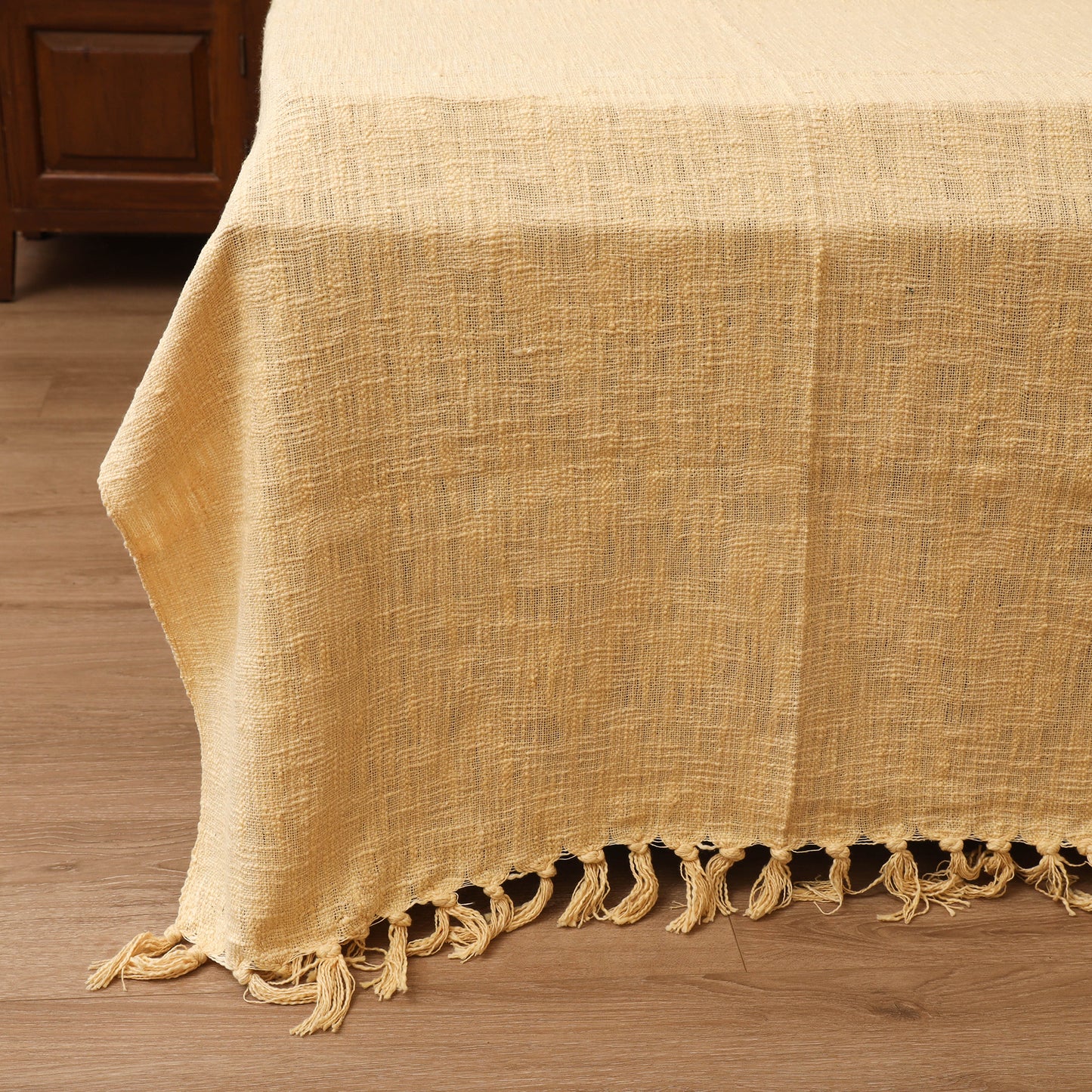 Bijnor Pure Handloom Cotton Double Bed Sheet (108 x 90 in) 17
