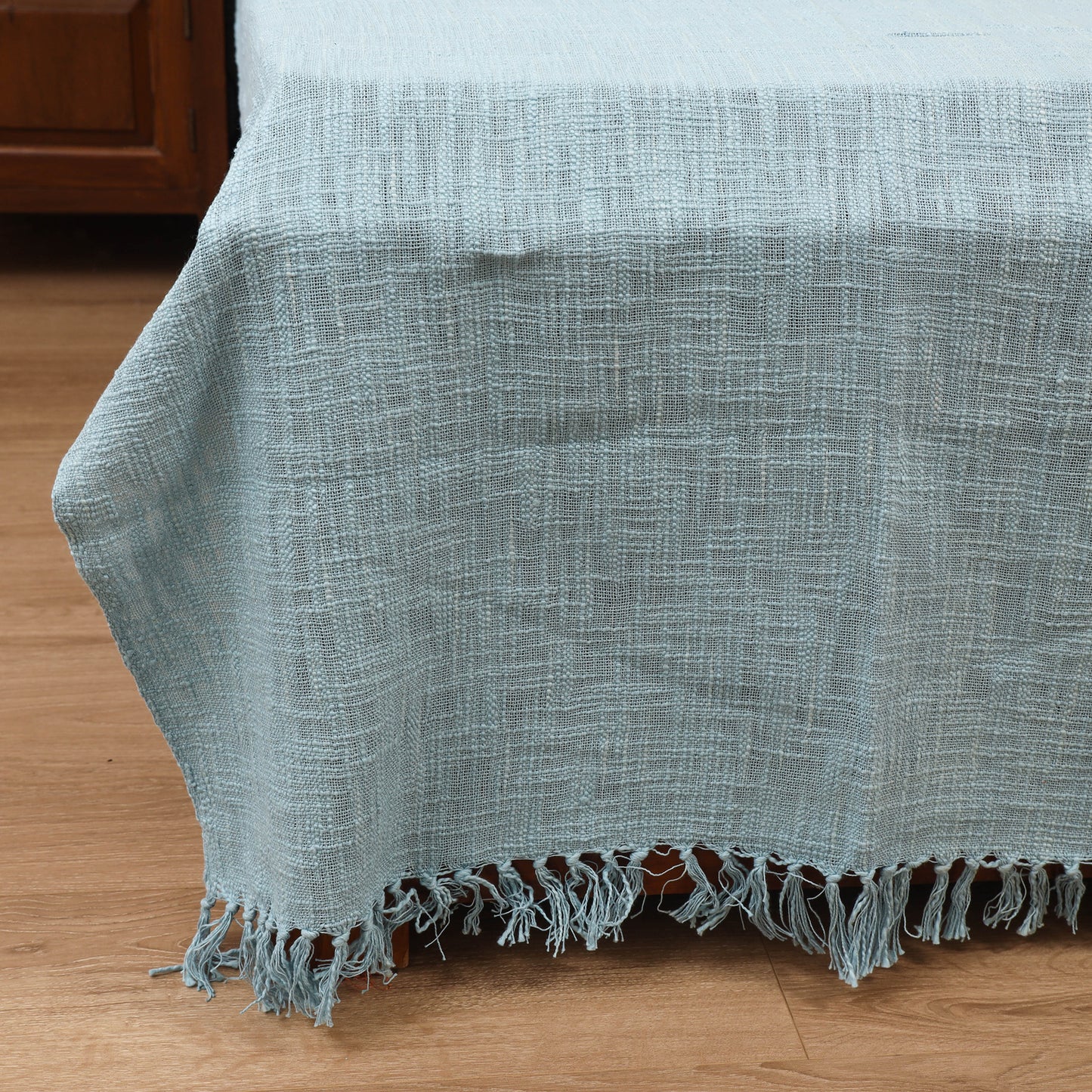 Bijnor Pure Handloom Cotton Double Bed Sheet (108 x 90 in) 20