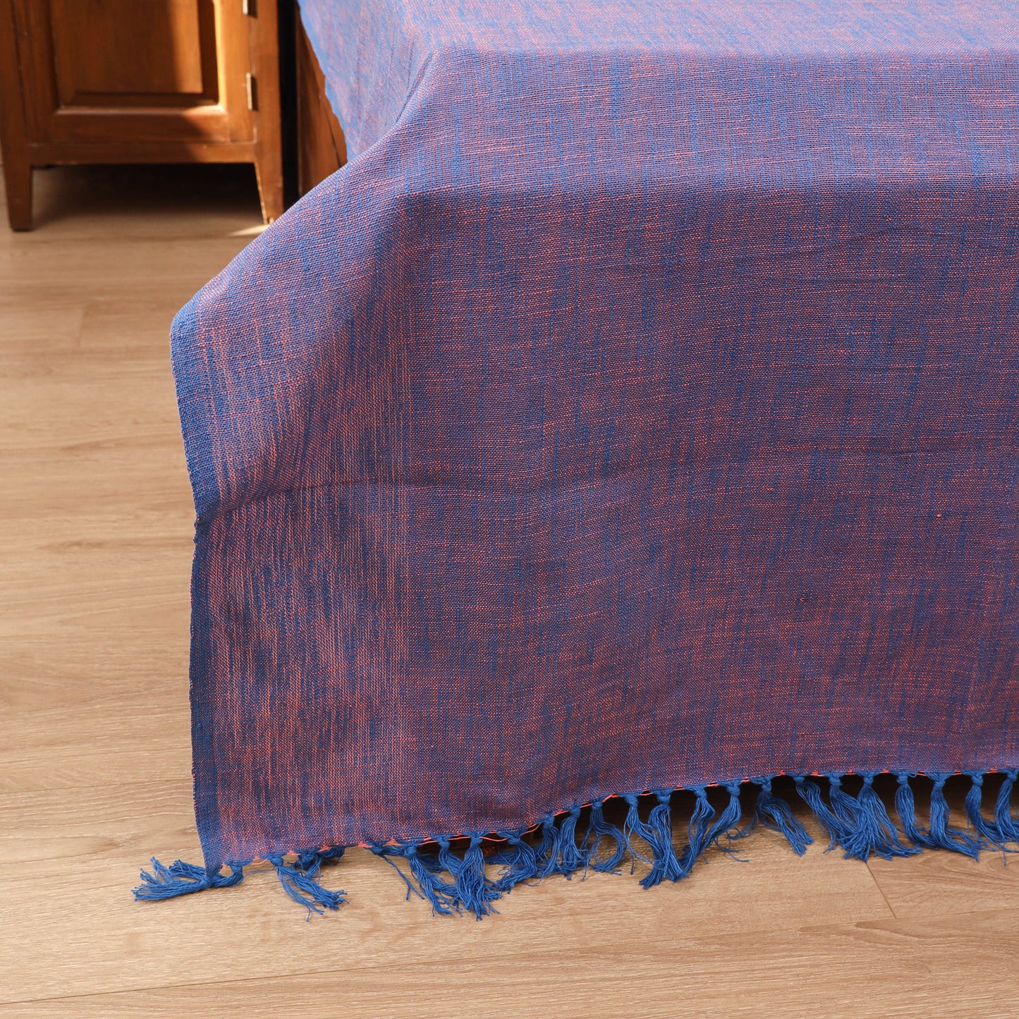 Bijnor Pure Handloom Cotton Double Bed Sheet (108 x 90 in) 27