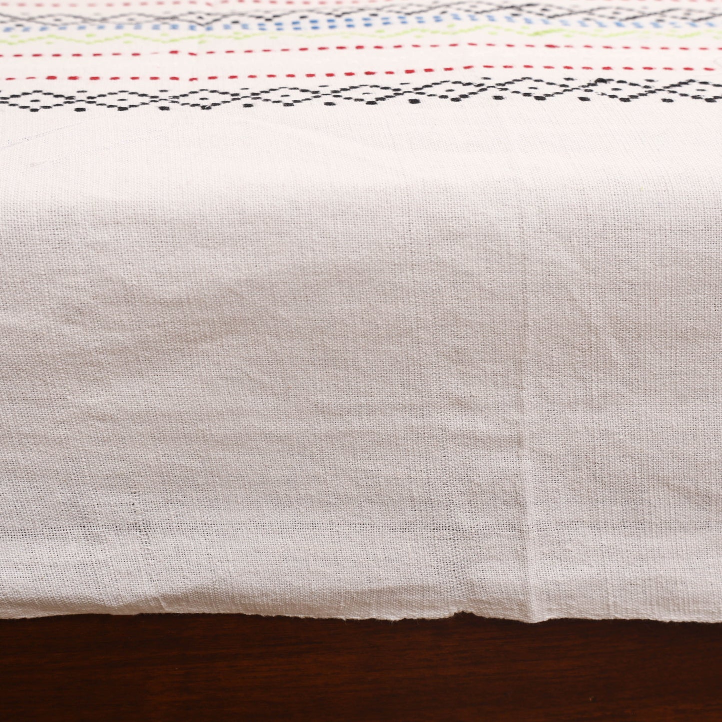 Bijnor Pure Handloom Cotton Double Bed Sheet (108 x 90 in) 31