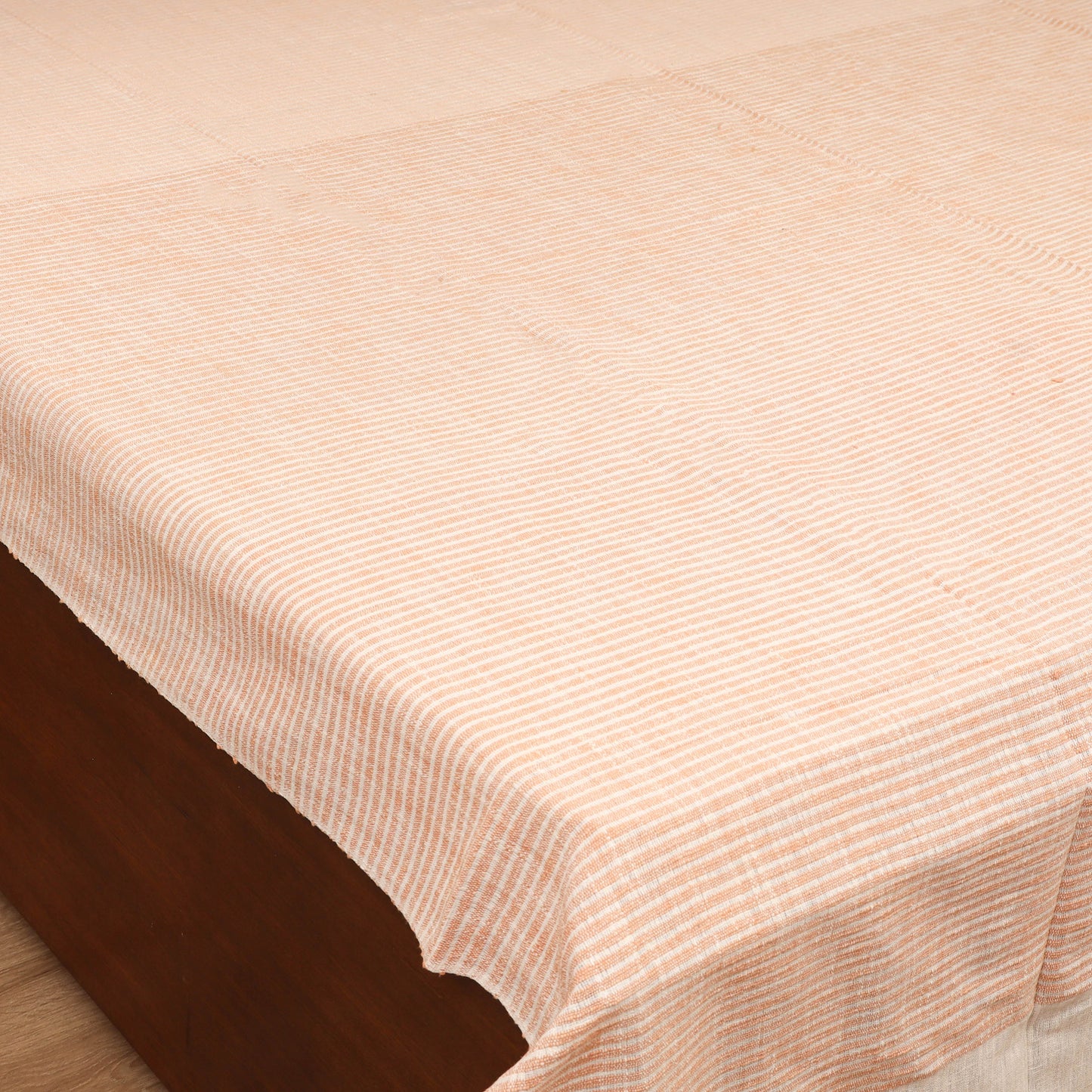 Bijnor Pure Handloom Cotton Double Bed Sheet (108 x 90 in) 36