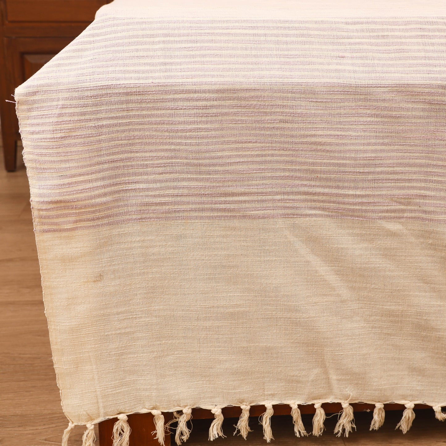 Bijnor Pure Handloom Cotton Double Bed Sheet (108 x 90 in) 47