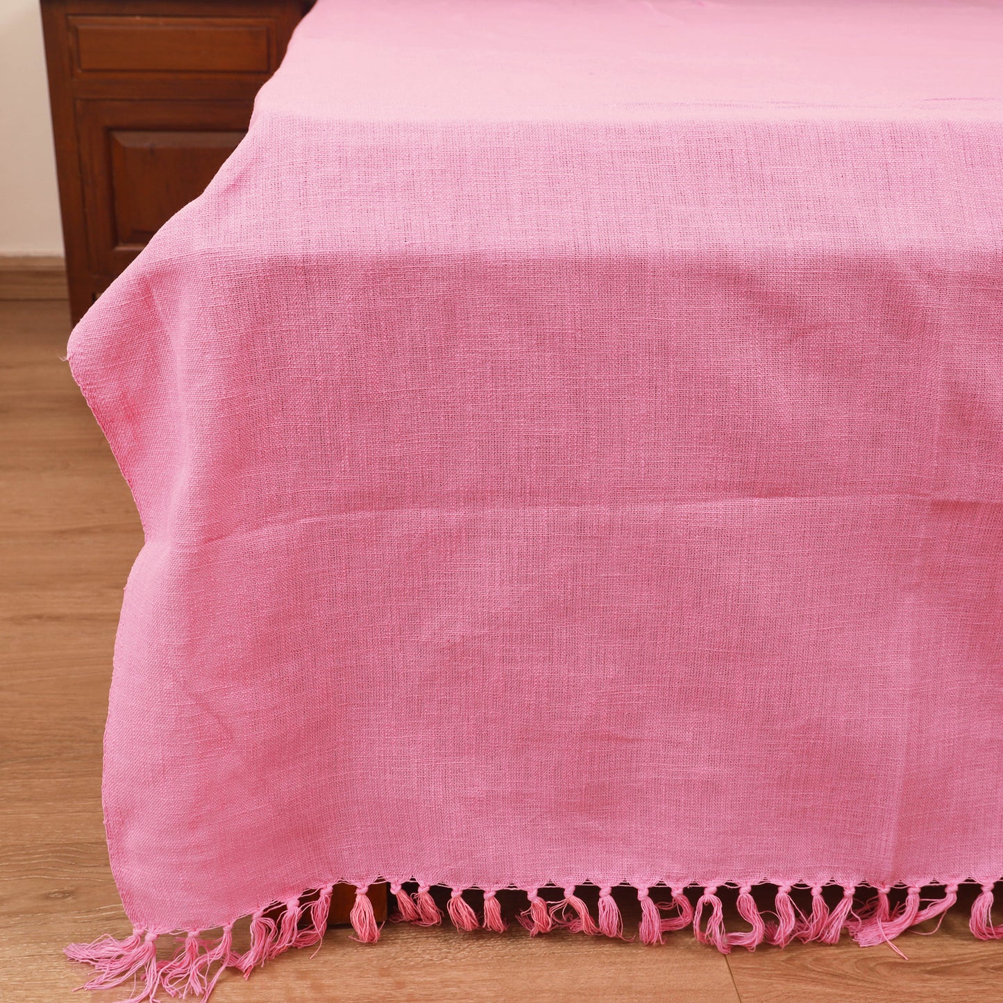 Bijnor Pure Handloom Cotton Double Bed Sheet (108 x 90 in) 49