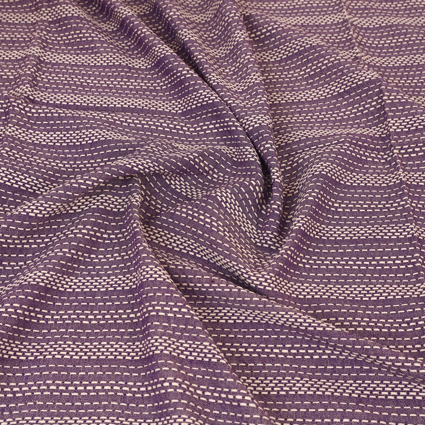 Bijnor Pure Handloom Cotton Double Bed Sheet (96 x 76 in) 61