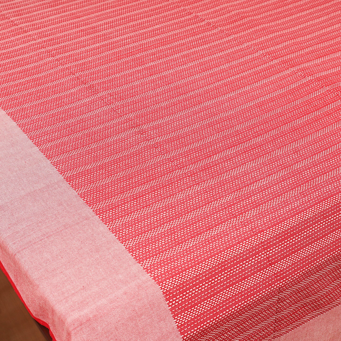 Bijnor Pure Handloom Cotton Double Bed Sheet (96 x 76 in) 66