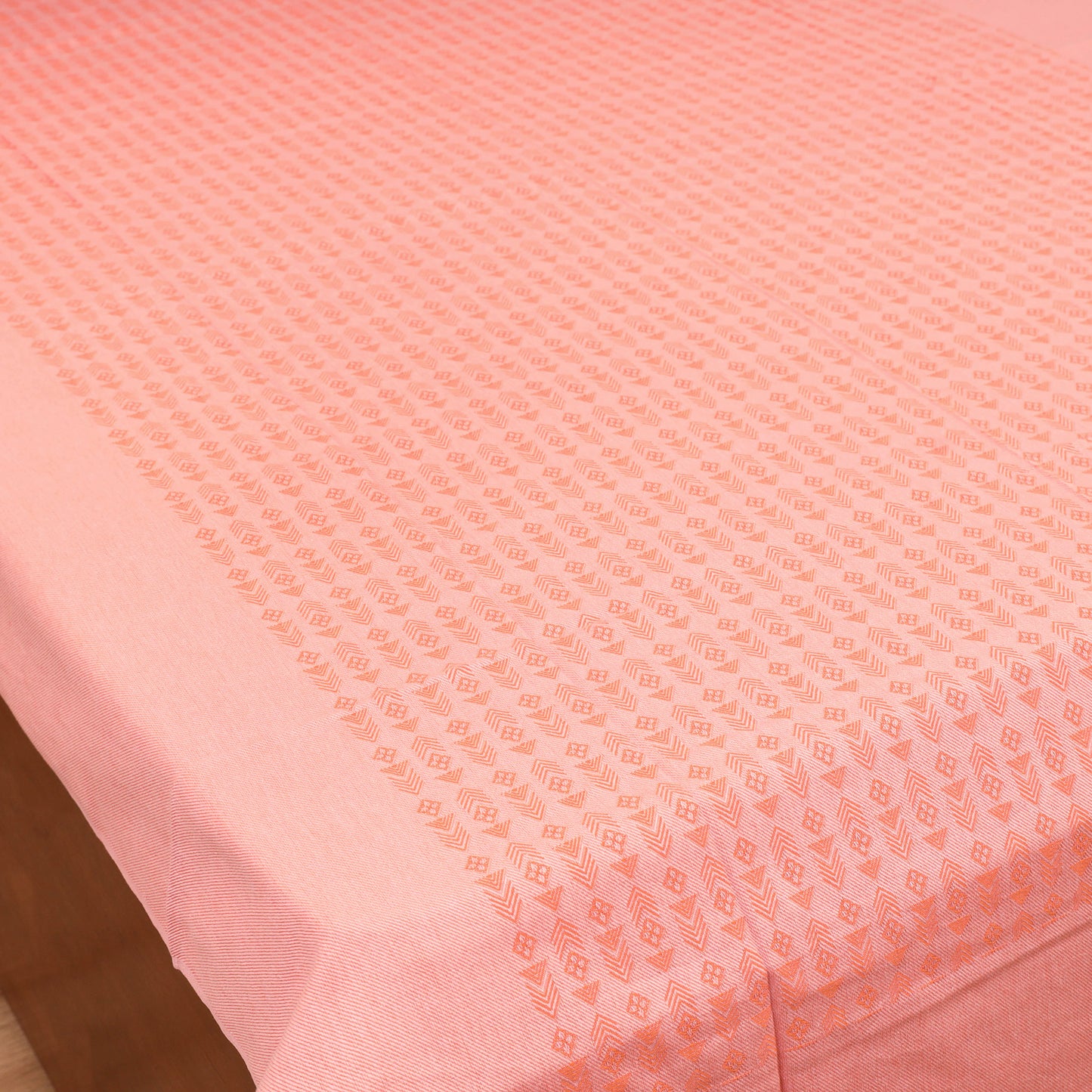 Bijnor Pure Handloom Cotton Single Bed Sheet (90 x 60 in) 81