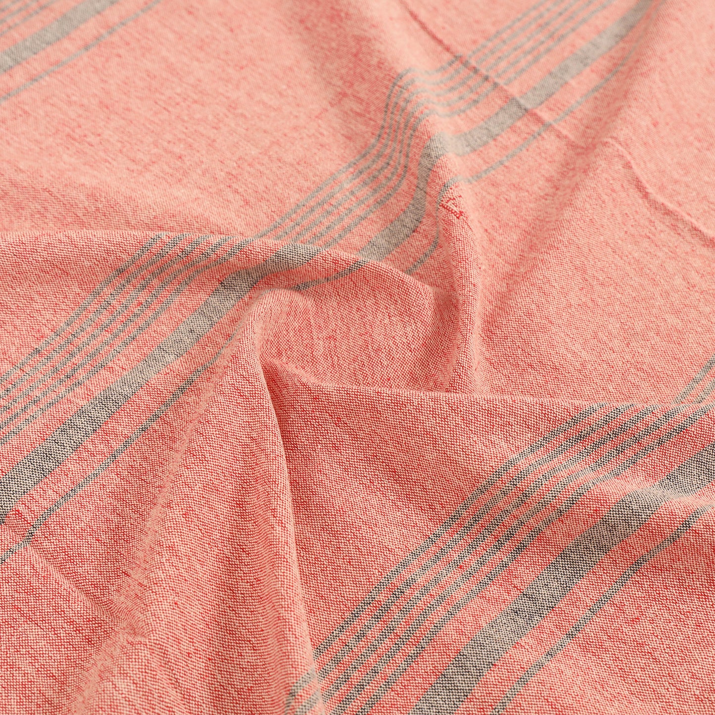 Bijnor Pure Handloom Cotton Single Bed Sheet (90 x 60 in) 83