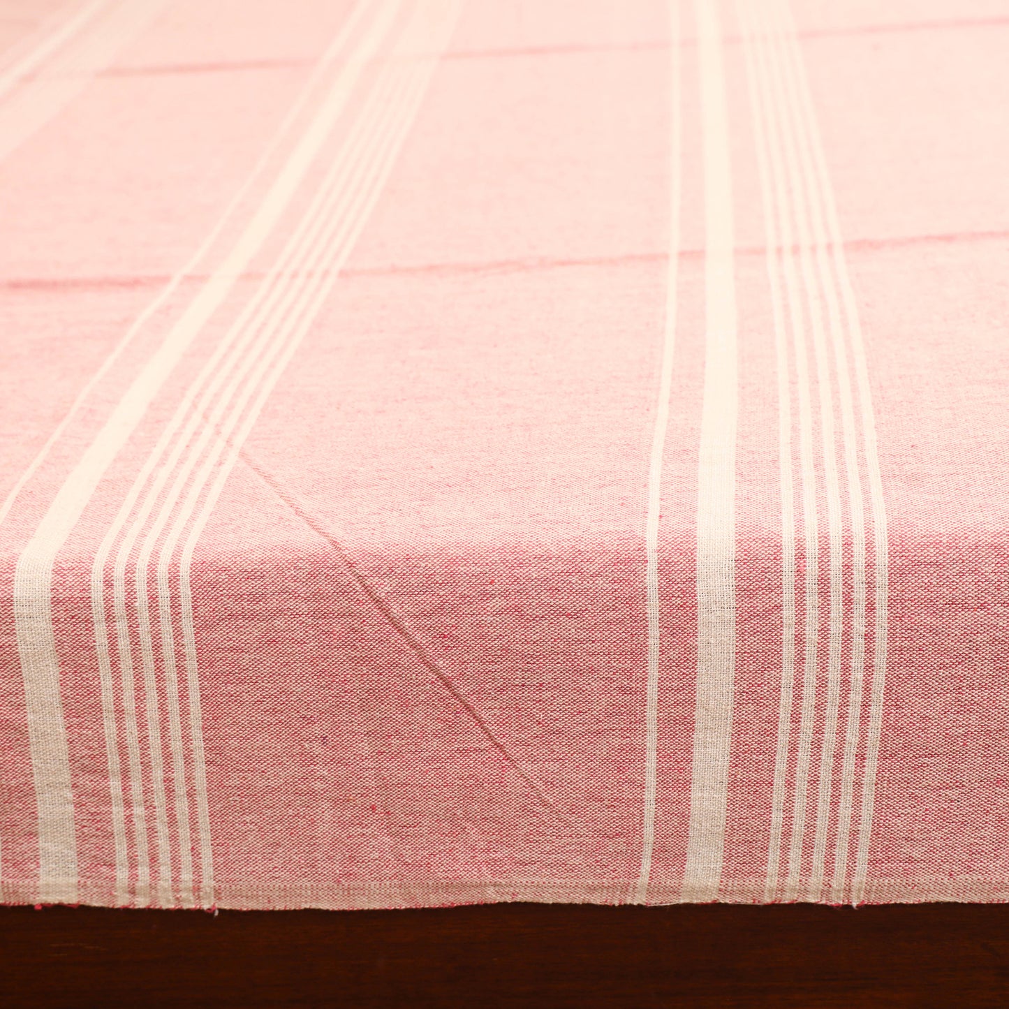 Bijnor Pure Handloom Cotton Single Bed Sheet (90 x 60 in) 85